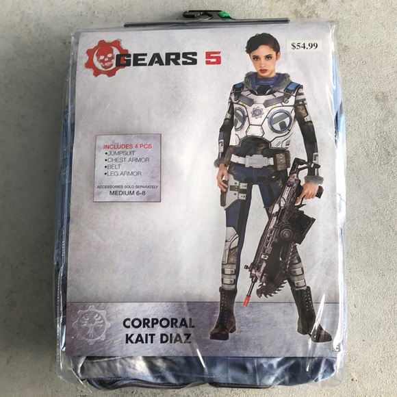 Gears 5: Corporal Kait Diaz Adult Costume New! Blowout Price!!! - Picture 2 of 8